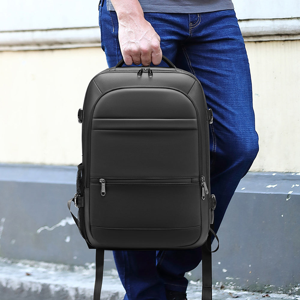 PS-660 Simple Business Shoulder Bag Waterproof Extended Large-Capacity Backpack PS-660 Simple Business Shoulder Bag Waterproof Extended Large-Capacity Backpack